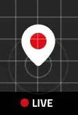Live order tracking badge