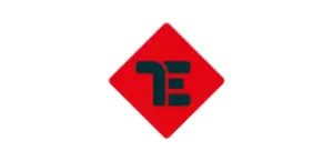 TE company logo